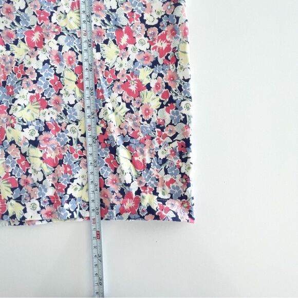 Joules Riva Floral Shift Dress Navy Ditsy Cotton Women's 6 NWT Pull On - Picture 9 of 10